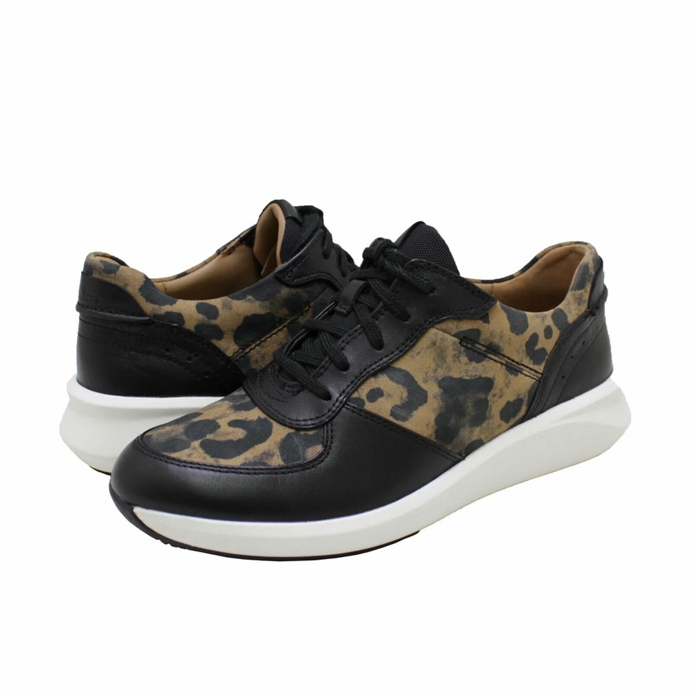 Clarks Un Rio Sprint Leather Shoes Women's size 5.5